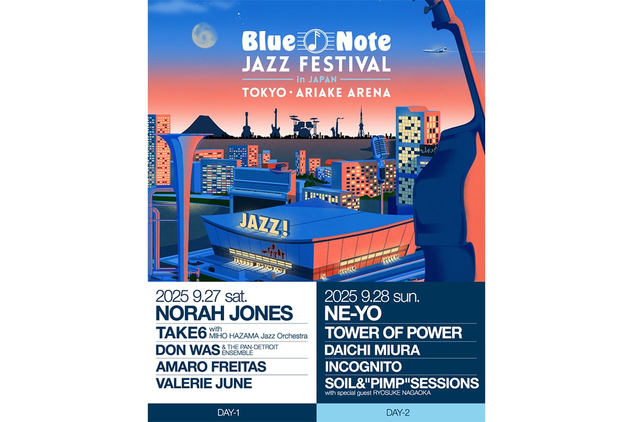 ブルーノート・ジャズ・フェスティバル・イン・ジャパン 2025 全ラインアップが発表 Blue Note JAZZ FESTIVAL in JAPAN 2025 full line up info