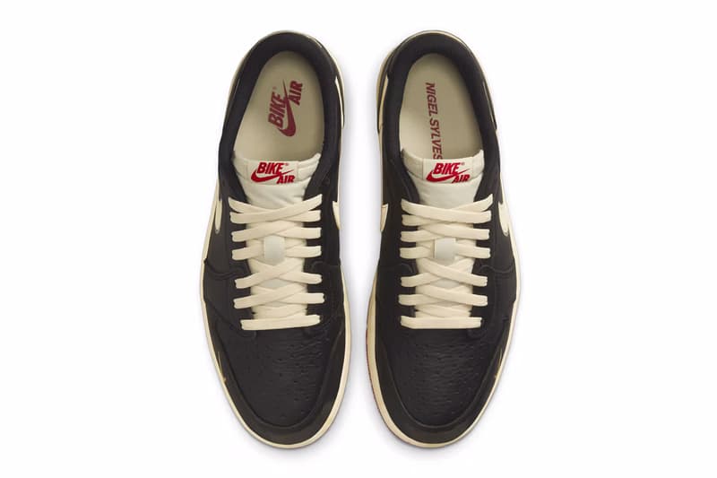 ナイジェル・シルベスター x エアジョーダン 1 ロー OG “ベター ザ タイム” のの国内発売情報が解禁 Nigel Sylvester x Air Jordan 1 Low OG “Better With Time”