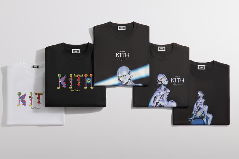 キス トーキョーが5周年を記念してナンヅカとのコラボコレクションを発表 Monday Program™ | Kith for NANZUKA  keiichi tanaami hajime sorayama