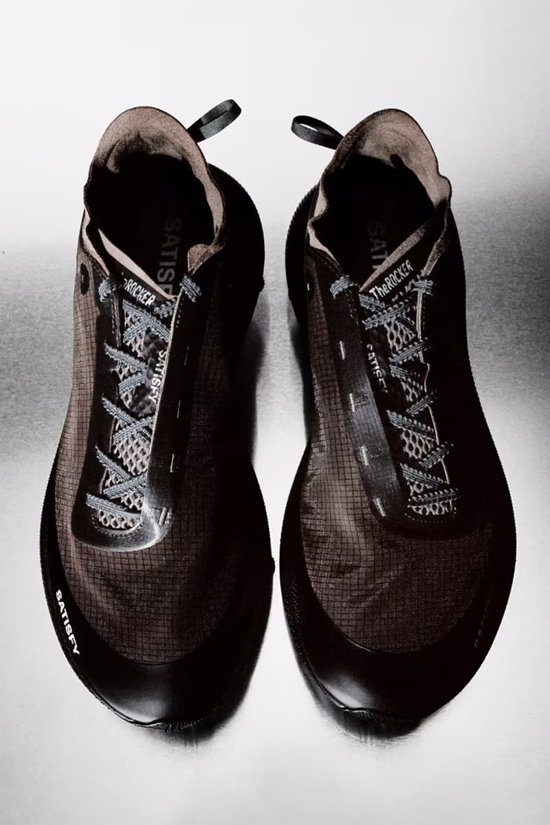 サティスファイ 初のオリジナルランニングシューズ ザ・ロッカーがデビュー SATISFY TheROCKER release info