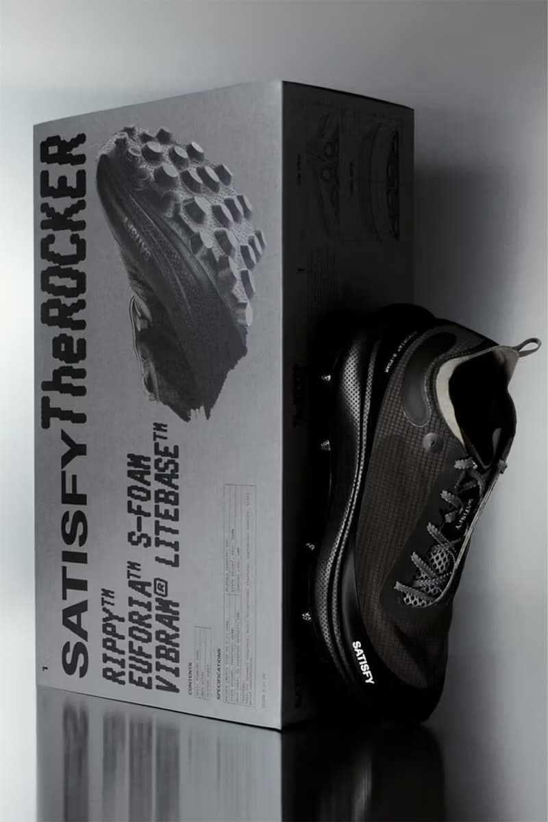 サティスファイ 初のオリジナルランニングシューズ ザ・ロッカーがデビュー SATISFY TheROCKER release info