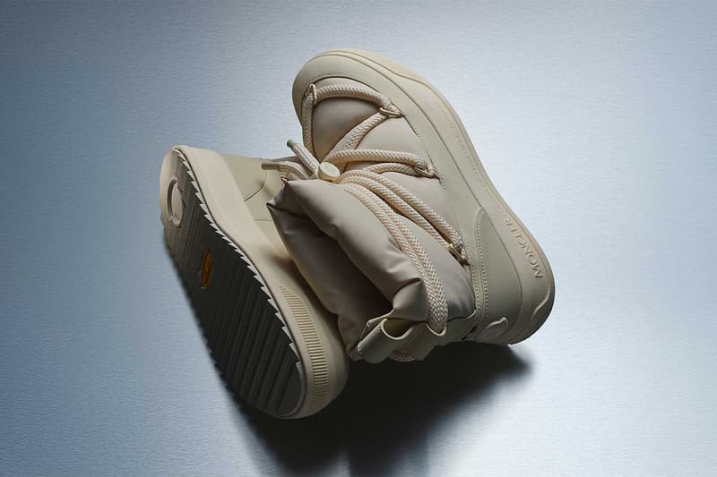 モンクレールが2種類の新作フットウェアを発売 moncler new footwear release info