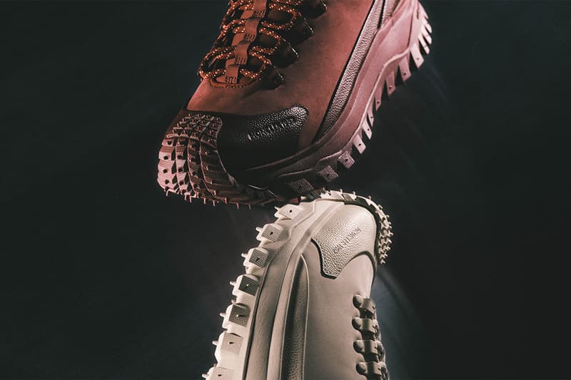 モンクレールが2種類の新作フットウェアを発売 moncler new footwear release info