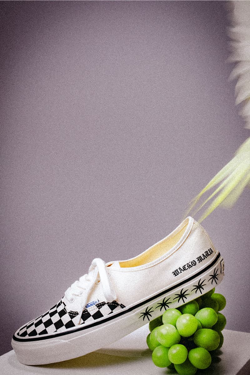 ヴァンズxワコマリアより最新コラボモデル プレミアムオーセンティックが発売 vans wacko maria premium authentic release info