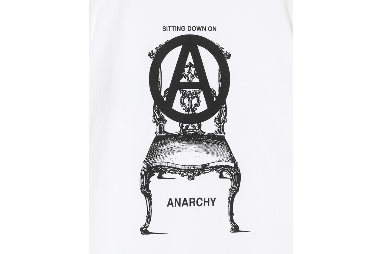 アンダーカバー x 天童木工 2025年新作アナーキーチェアが登場 UNDERCOVER x Tendo Mokko Anarchy Chair 2025 release info Jun Takahashi