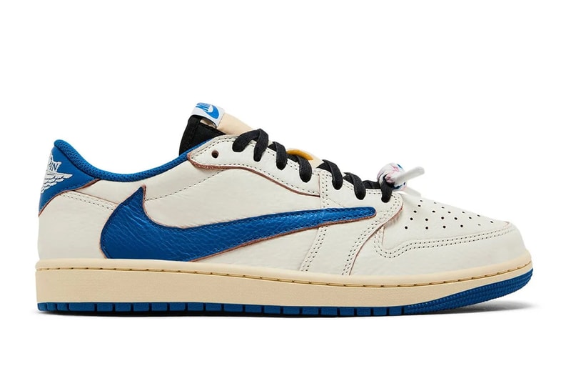 トラヴィス・スコット x フラグメント デザイン x エアジョーダン 1 ロー OG のディテールをチェック Travis Scott x Fragment Design x Air Jordan 1 Low OG Hiroshi Fujiwara