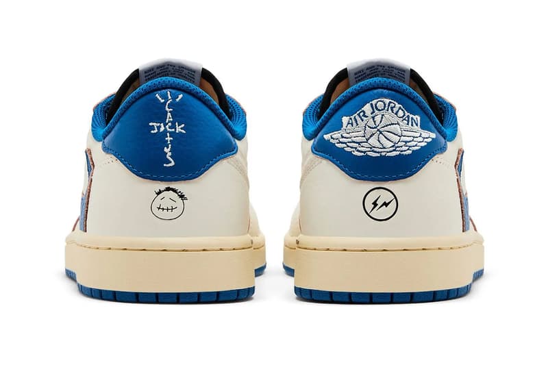 トラヴィス・スコット x フラグメント デザイン x エアジョーダン 1 ロー OG のディテールをチェック Travis Scott x Fragment Design x Air Jordan 1 Low OG Hiroshi Fujiwara