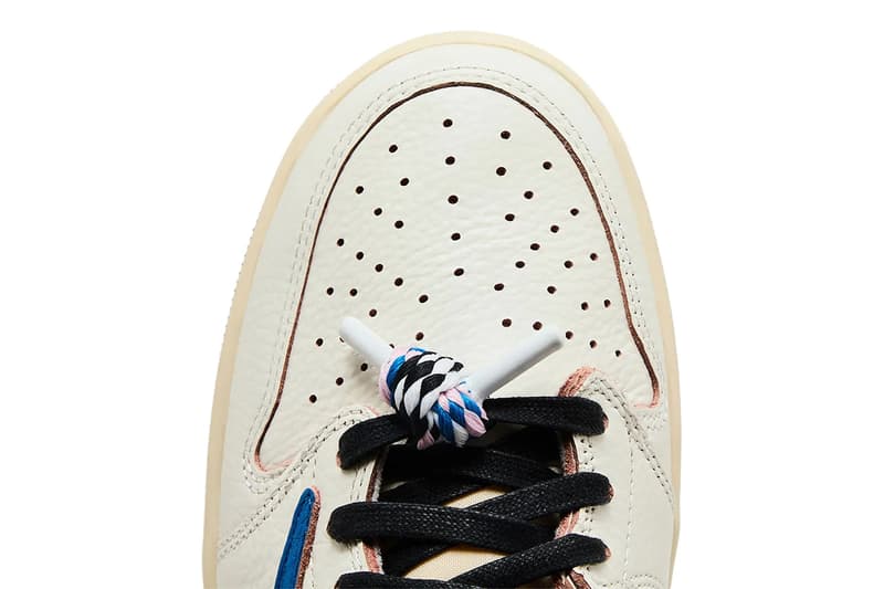 トラヴィス・スコット x フラグメント デザイン x エアジョーダン 1 ロー OG のディテールをチェック Travis Scott x Fragment Design x Air Jordan 1 Low OG Hiroshi Fujiwara