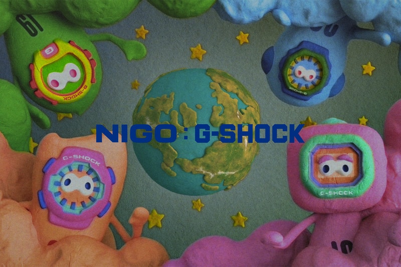NIGO® デザインのジーショック オリジナルキャラクターが誕生 NIGO® G-SHOCK project launch