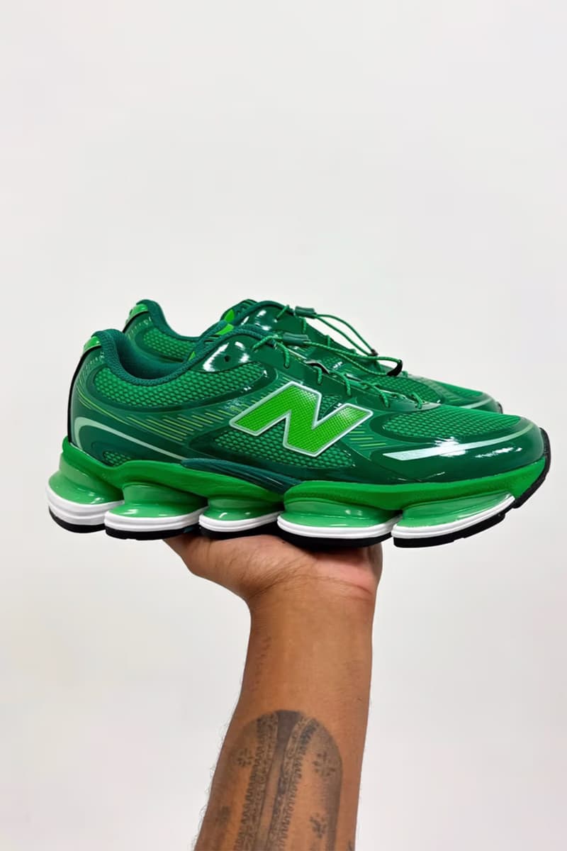 アミーネがニューバランスとの最新コラボモデル ビブリオテカ 2000を公開 Aminé x New Balance Biblioteca 2000 release info