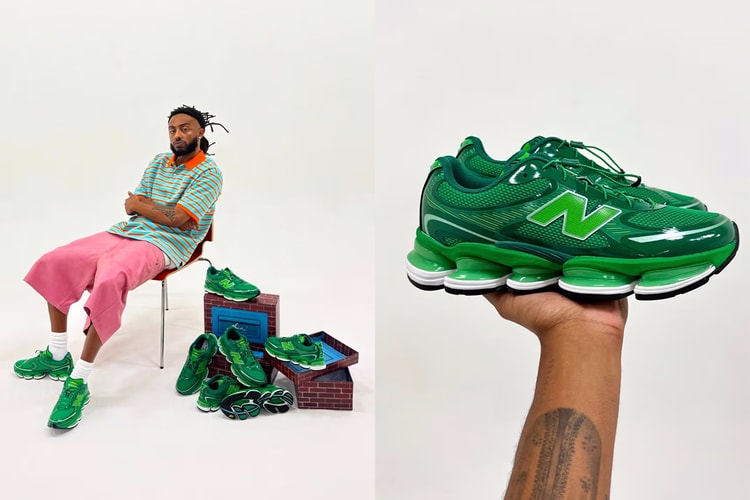 アミーネが New Balance との最新コラボモデル Biblioteca 2000 を公開