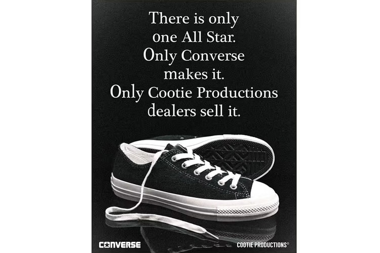 COOTIE PRODUCTIONS が Converse とのコラボレーションモデルを発表