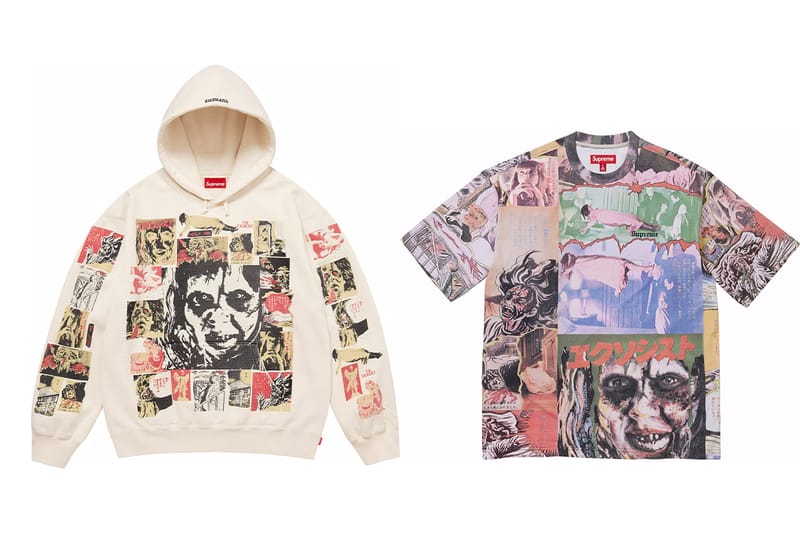Supreme から映画『エクソシスト』 x 楳図かずおとのトリプルコラボアイテムが登場