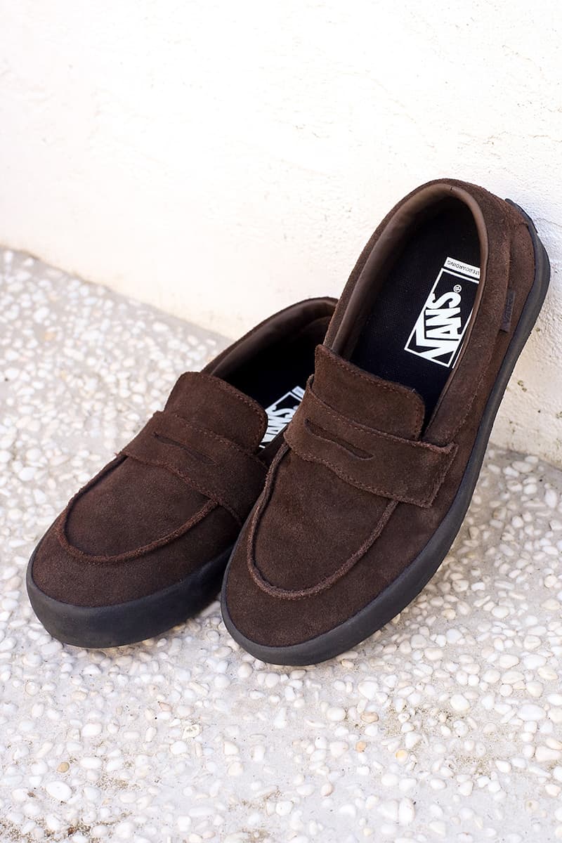 ヴァンズのスケートモデル ヴァンズスケートローファーにスエード素材を採用した新作が登場 vans vans skate loafer release info