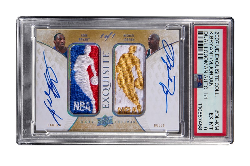 マイケル・ジョーダン & コービー・ブライアントの W サインカードがスポーツカード史上最高額の約19億円で落札