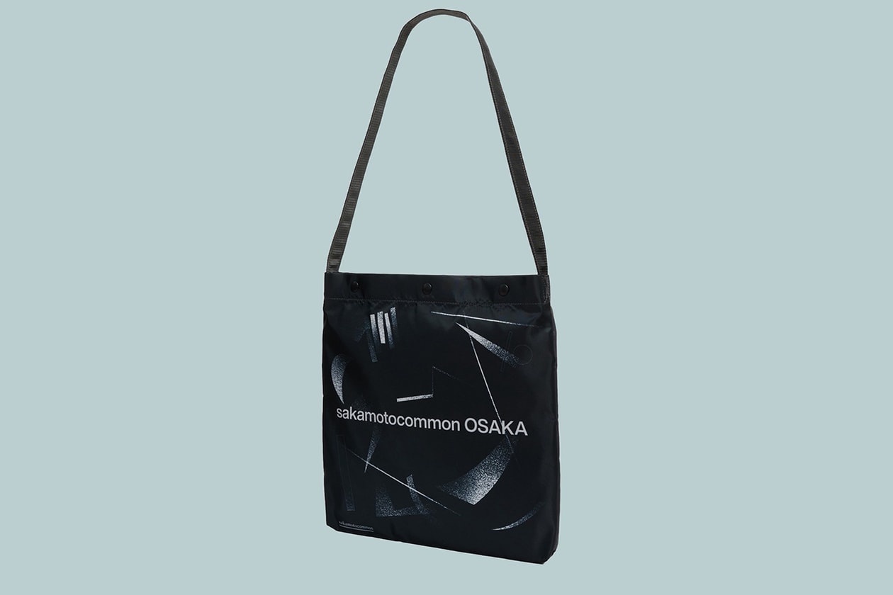 POTR が坂本龍一の企画展を記念したコラボレーションバッグを製作 POTR x Ryuichi Sakamoto