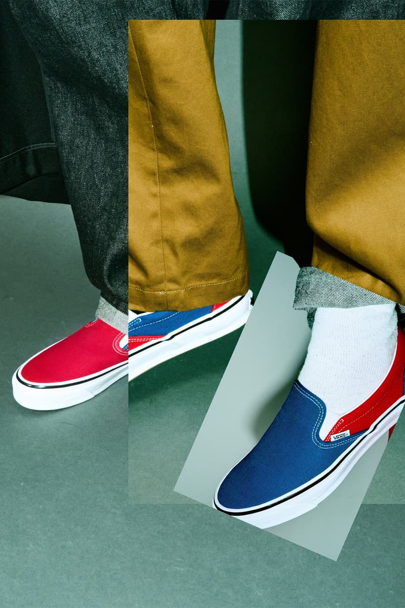 OTW バイ ヴァンズ x エンジニアド ガーメンツの最新作 クラシック スリッポンが到着 OTW by Vans x Engineered Garments Classic Slip-On