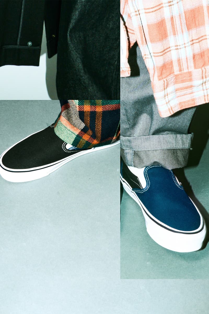 OTW バイ ヴァンズ x エンジニアド ガーメンツの最新作 クラシック スリッポンが到着 OTW by Vans x Engineered Garments Classic Slip-On