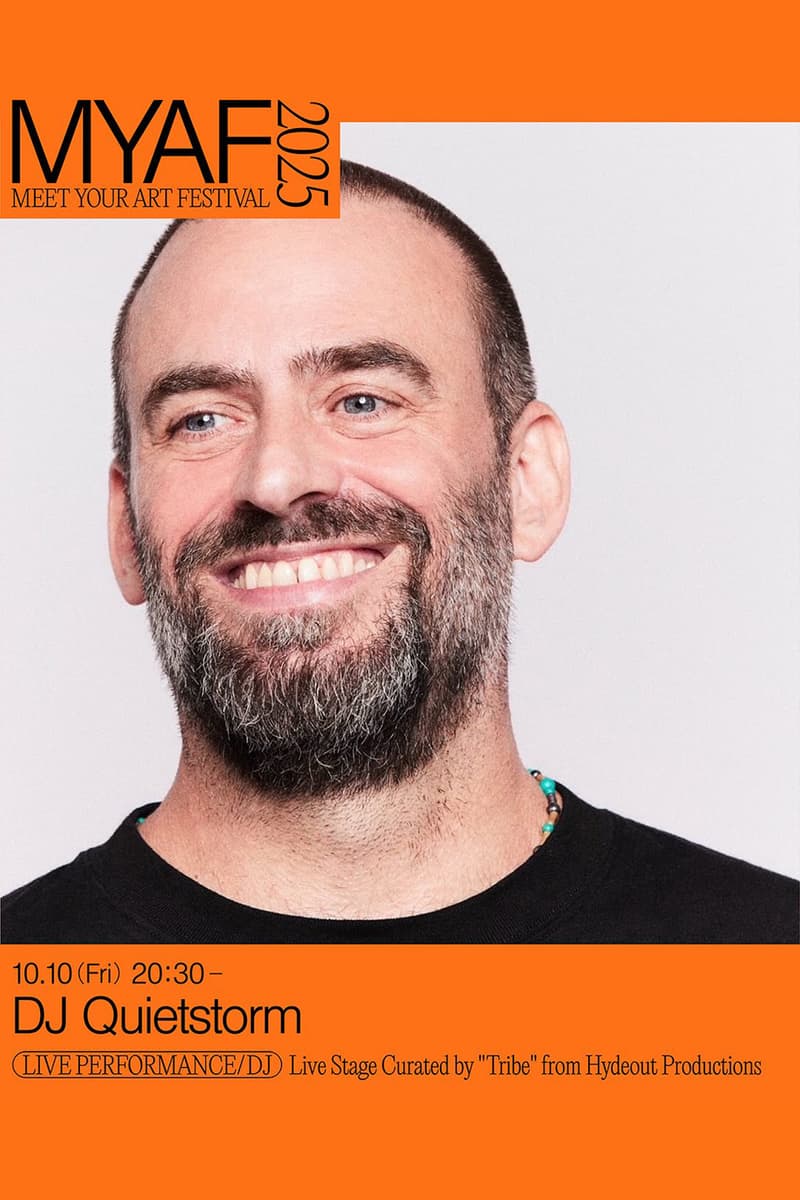 ヌジャベス 創設 ハイドアウト・プロダクションズのサブレーベル トライブ キュレーションによる一夜限りのライブステージが開催 Nujabes Live Stage Curated by Tribe from Hydeout Productions MEET YOUR ART FESTIVAL 2025