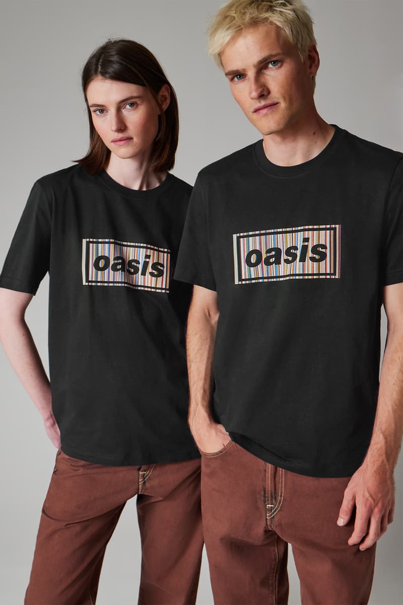 ポール・スミスがオアシス再結成を記念した限定カプセルコレクションを発表 Paul Smith x Oasis collection release info