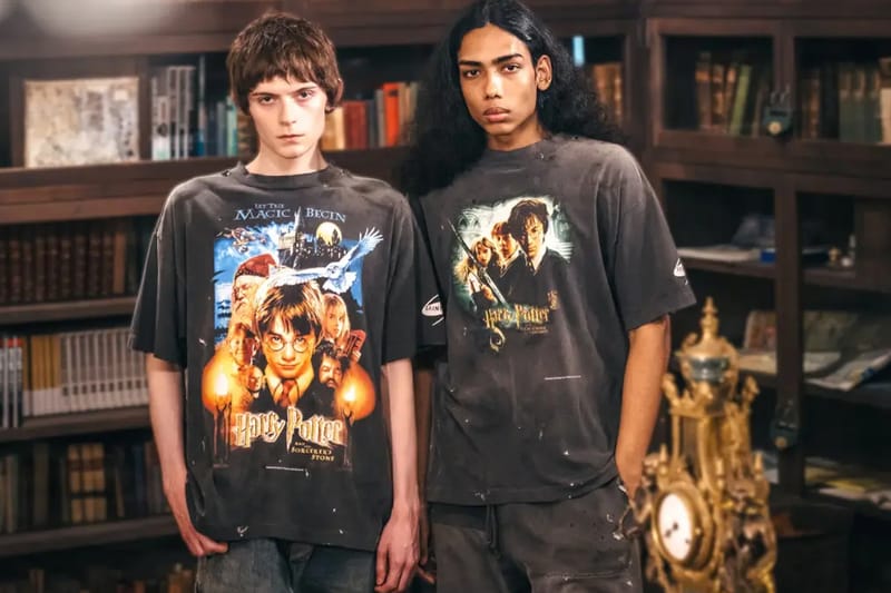 ©SAINT Mxxxxxx が Harry Potter とのコラボTシャツを発表