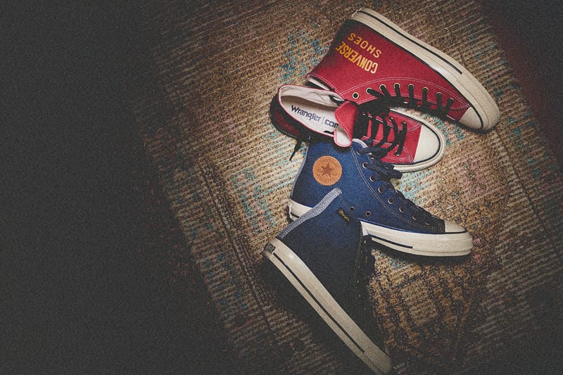 Converse から Wrangler とのコラボレーションモデルが登場