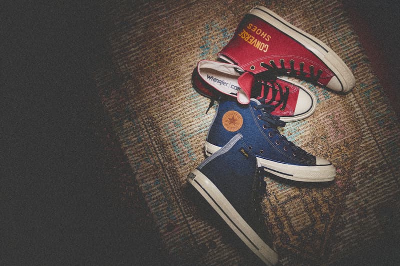 コンバースからラングラーとのコラボレーションモデルが登場 Converse Wrangler collaboration release info