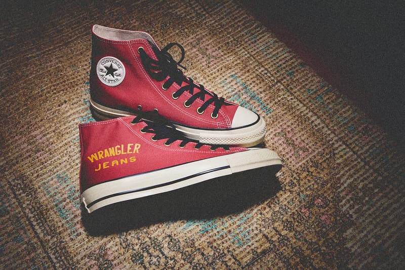 コンバースからラングラーとのコラボレーションモデルが登場 Converse Wrangler collaboration release info