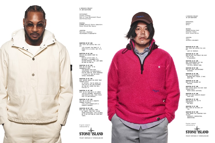 Stone Island がブランドキャンペーン “COMMUNITY AS A FORM OF RESEARCH” 2025年秋冬コレクションの最新版を公開