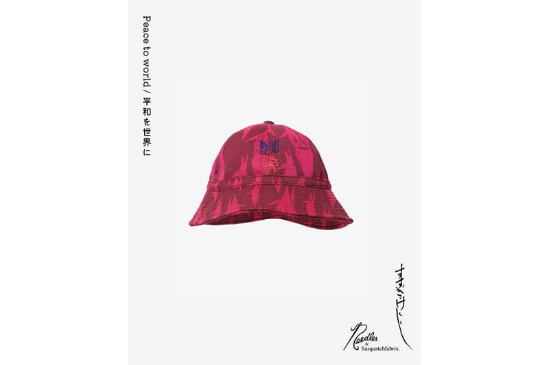 ニードルズxサスクワァッチファブリックx 鈴木賢二による最新コラボプロダクトが登場 needles sasquatchfabrix kenji suzuki new collabo product releaase info