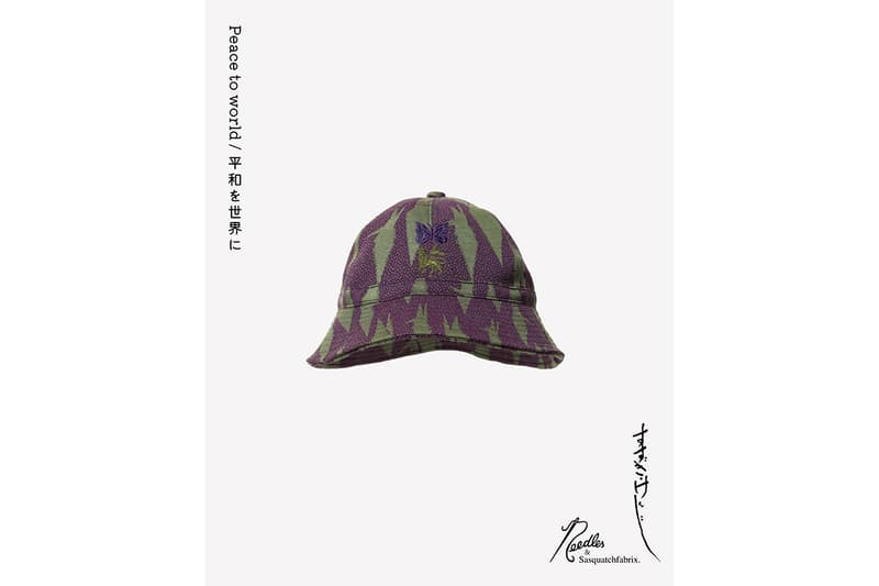 ニードルズxサスクワァッチファブリックx 鈴木賢二による最新コラボプロダクトが登場 needles sasquatchfabrix kenji suzuki new collabo product releaase info