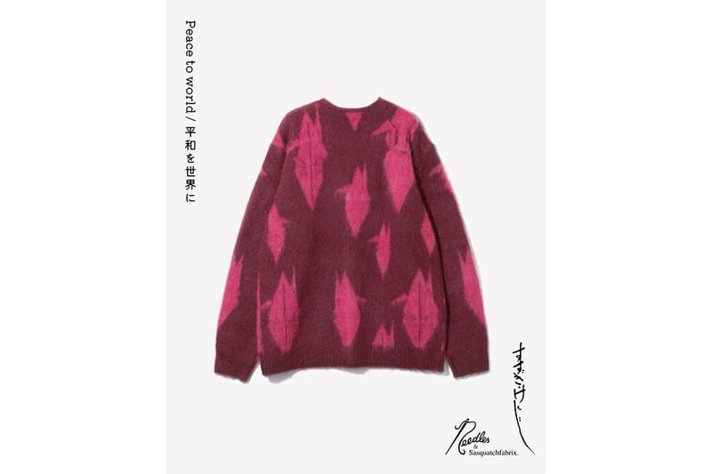 ニードルズxサスクワァッチファブリックx 鈴木賢二による最新コラボプロダクトが登場 needles sasquatchfabrix kenji suzuki new collabo product releaase info