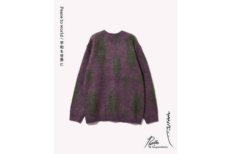 ニードルズxサスクワァッチファブリックx 鈴木賢二による最新コラボプロダクトが登場 needles sasquatchfabrix kenji suzuki new collabo product releaase info