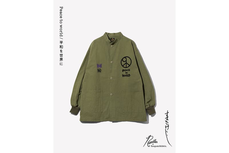 ニードルズxサスクワァッチファブリックx 鈴木賢二による最新コラボプロダクトが登場 needles sasquatchfabrix kenji suzuki new collabo product releaase info