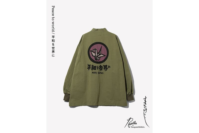 ニードルズxサスクワァッチファブリックx 鈴木賢二による最新コラボプロダクトが登場 needles sasquatchfabrix kenji suzuki new collabo product releaase info