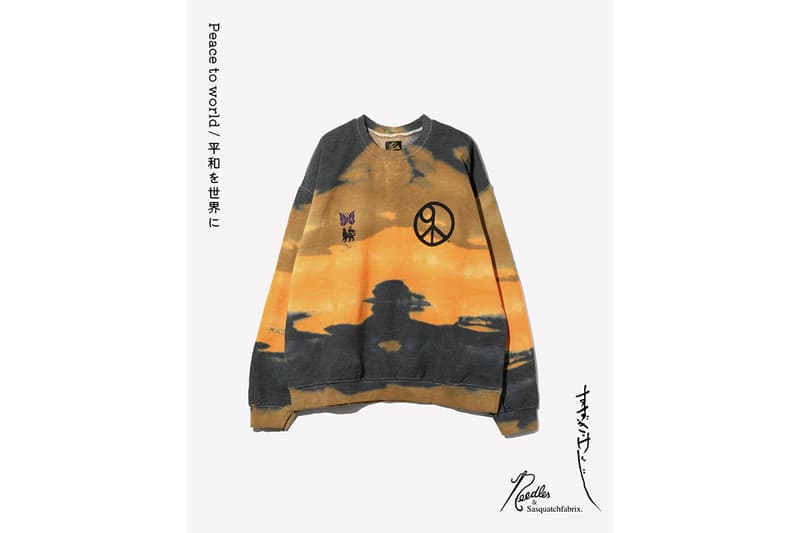ニードルズxサスクワァッチファブリックx 鈴木賢二による最新コラボプロダクトが登場 needles sasquatchfabrix kenji suzuki new collabo product releaase info