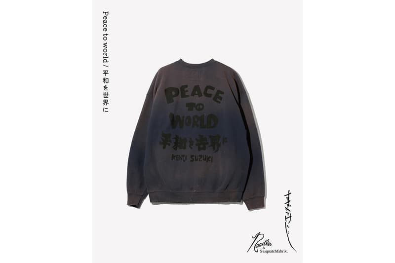 ニードルズxサスクワァッチファブリックx 鈴木賢二による最新コラボプロダクトが登場 needles sasquatchfabrix kenji suzuki new collabo product releaase info
