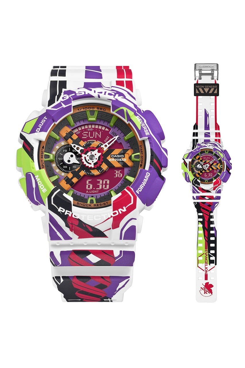エヴァンゲリオン x G-SHOCK のコラボレーションモデルが登場 evangelion x G=SHOCK collaboration info