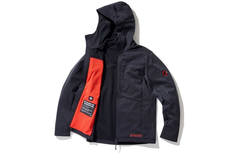 マムートよりソフトシェルジャケット誕生25周年を記念して限定モデル アルティメイト 8 SO フーデッド ジャケット 25 YEARS を発売  mammut 25 aniversarly soft shell jacket altimet 8 so hooded jacket af men 25 years release info