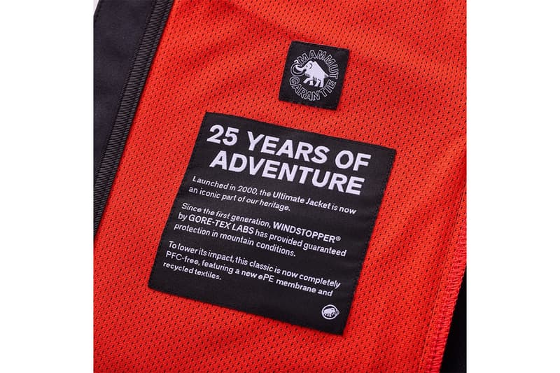 マムートよりソフトシェルジャケット誕生25周年を記念して限定モデル アルティメイト 8 SO フーデッド ジャケット 25 YEARS を発売  mammut 25 aniversarly soft shell jacket altimet 8 so hooded jacket af men 25 years release info
