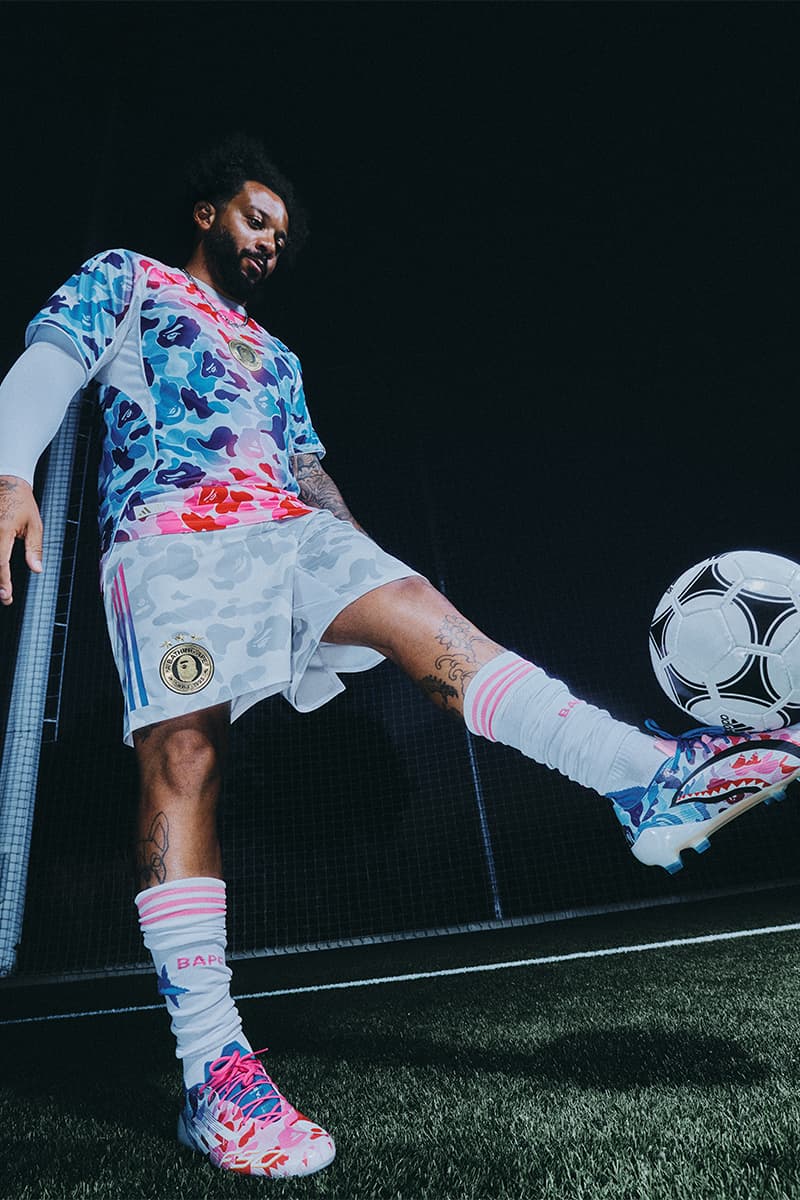 ア・ベイシング・エイプ×アディダスによるサッカーコレクションがリリース a bathing ape adidas soccer collection release info