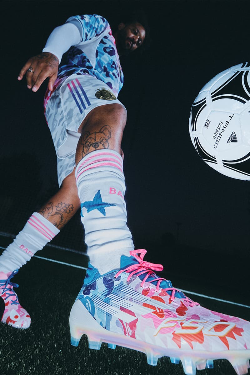 ア・ベイシング・エイプ×アディダスによるサッカーコレクションがリリース a bathing ape adidas soccer collection release info