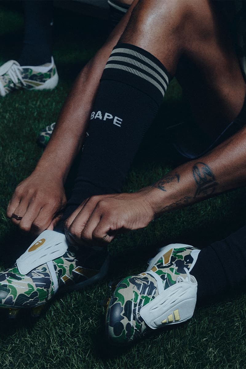 ア・ベイシング・エイプ×アディダスによるサッカーコレクションがリリース a bathing ape adidas soccer collection release info