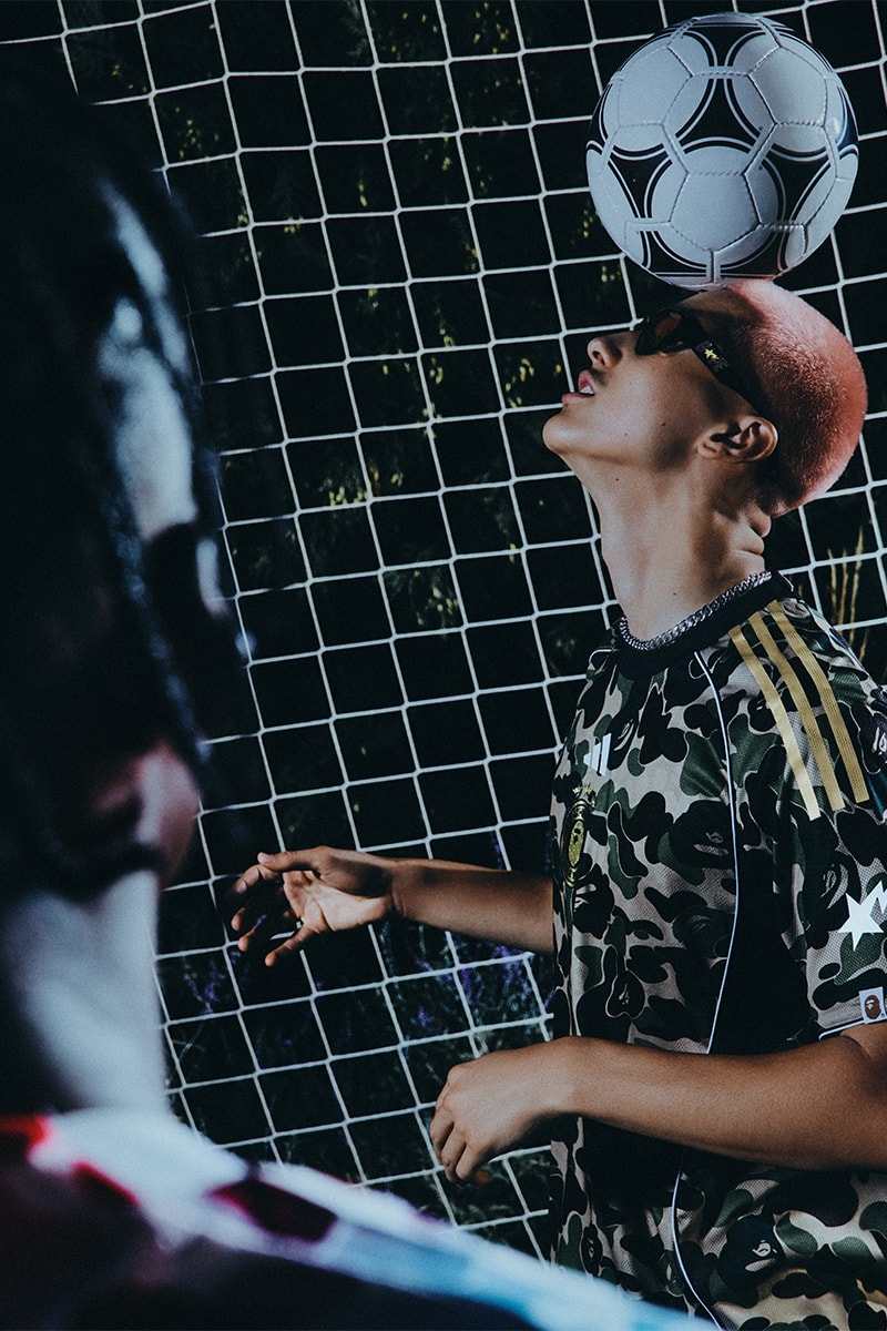ア・ベイシング・エイプ×アディダスによるサッカーコレクションがリリース a bathing ape adidas soccer collection release info