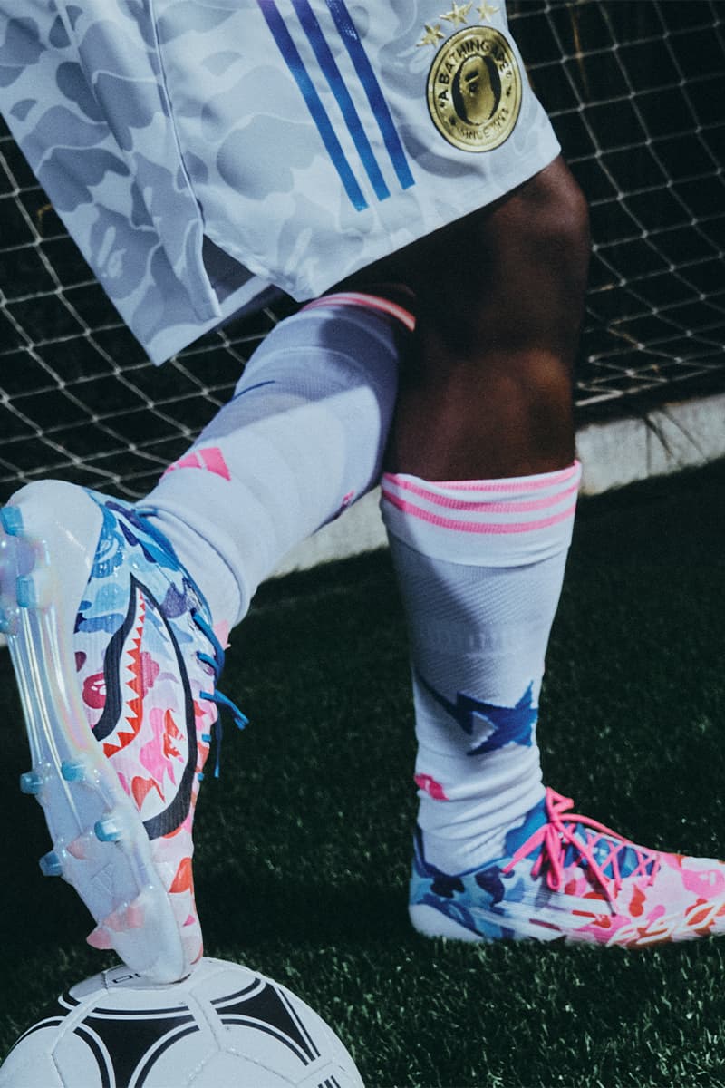 ア・ベイシング・エイプ×アディダスによるサッカーコレクションがリリース a bathing ape adidas soccer collection release info