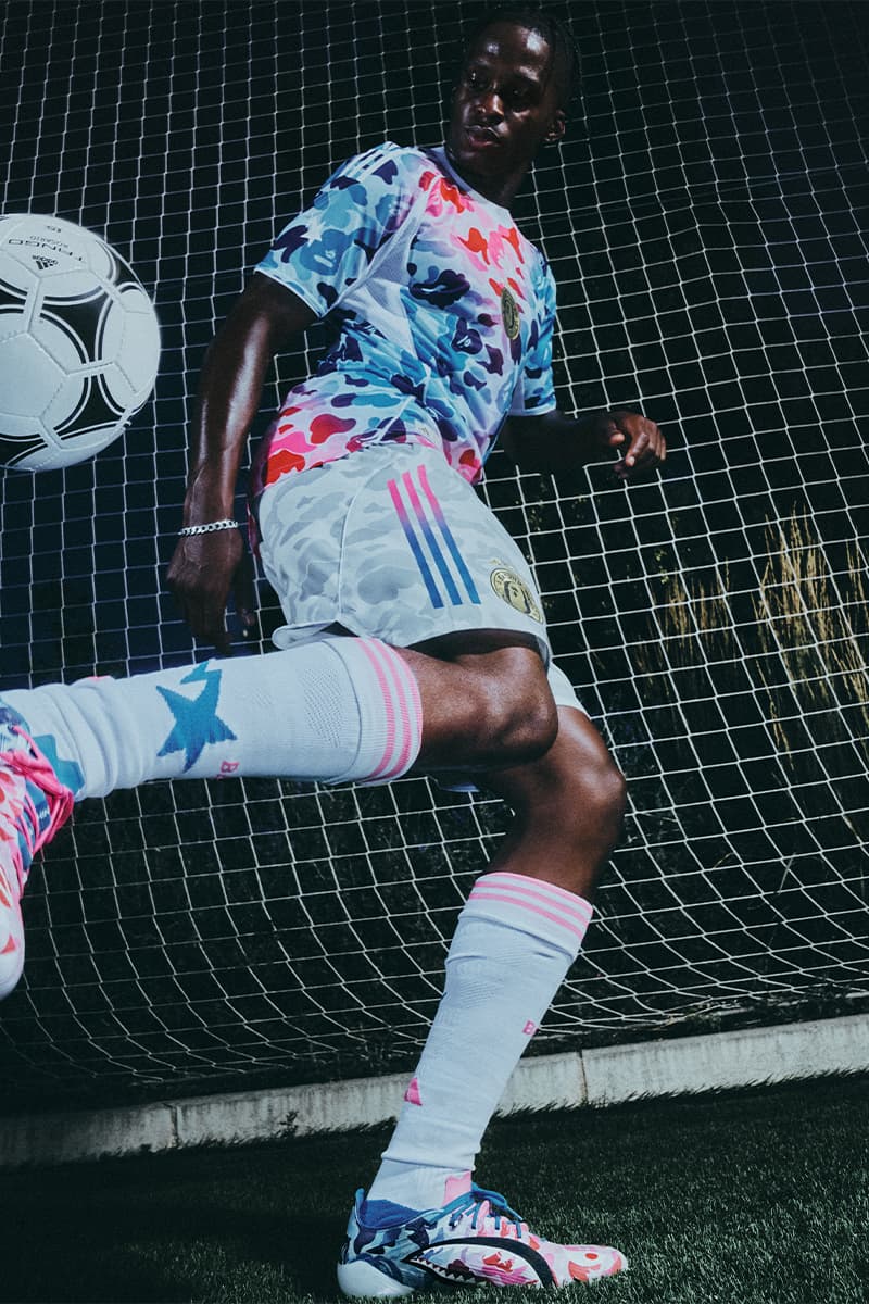 ア・ベイシング・エイプ×アディダスによるサッカーコレクションがリリース a bathing ape adidas soccer collection release info
