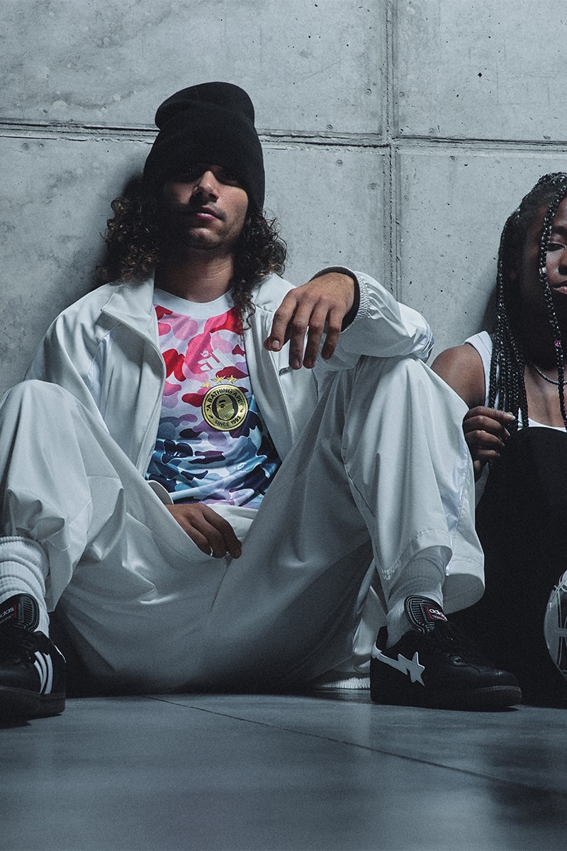 ア・ベイシング・エイプ×アディダスによるサッカーコレクションがリリース a bathing ape adidas soccer collection release info