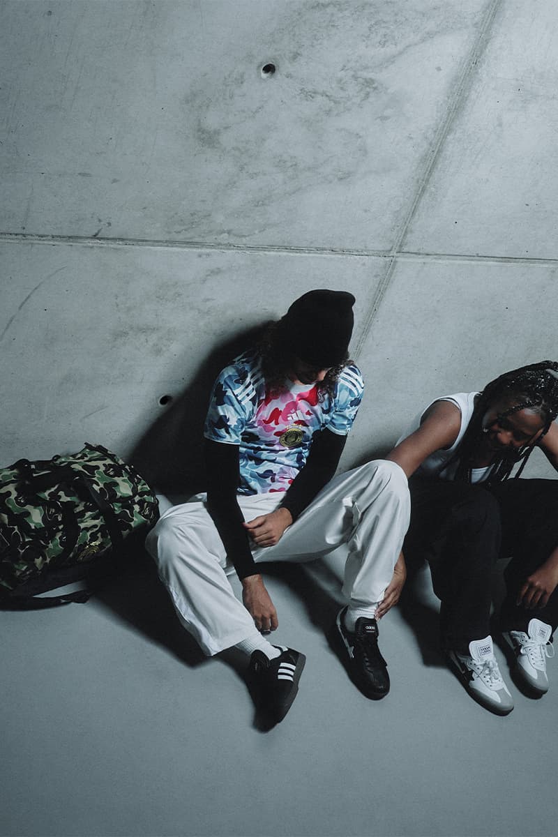 ア・ベイシング・エイプ×アディダスによるサッカーコレクションがリリース a bathing ape adidas soccer collection release info