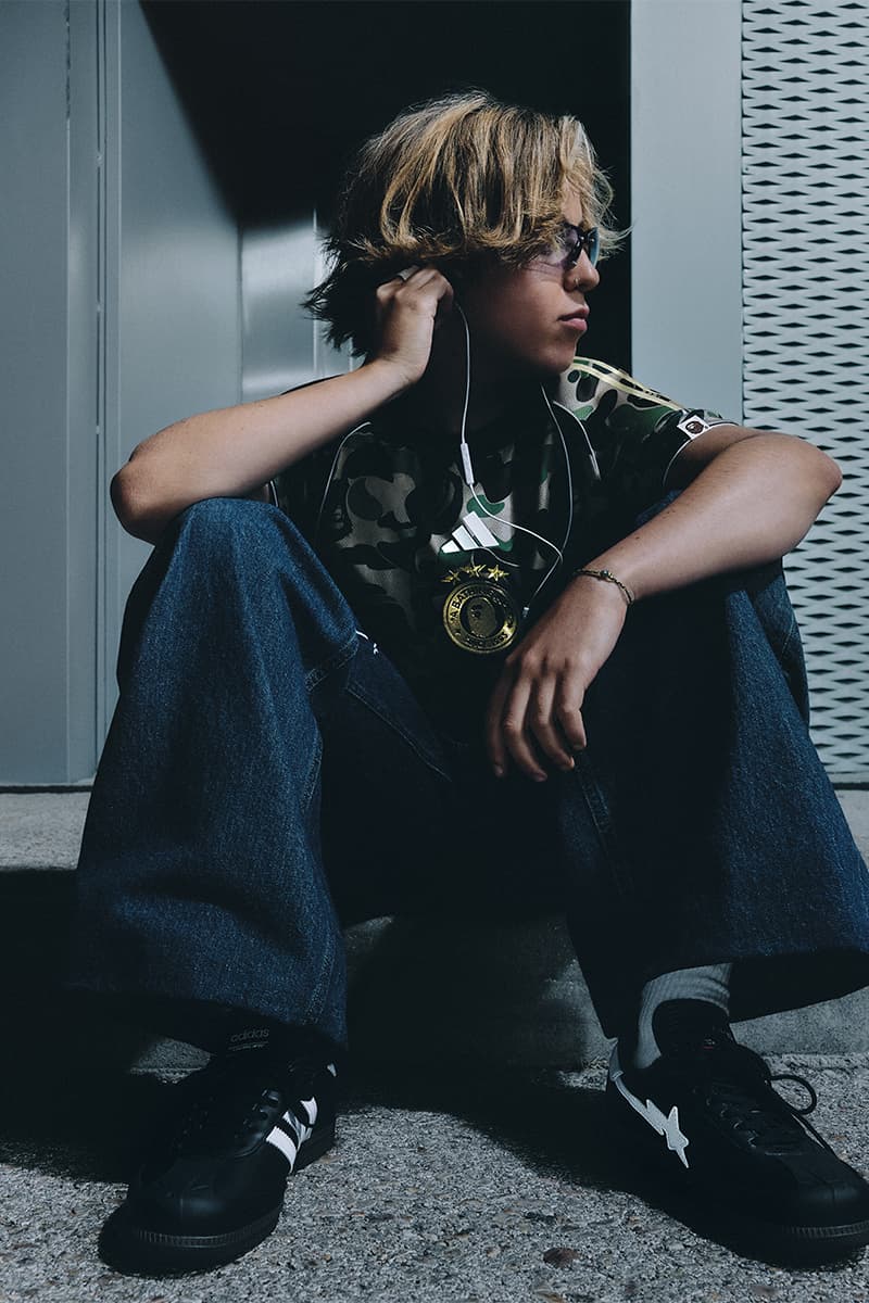 ア・ベイシング・エイプ×アディダスによるサッカーコレクションがリリース a bathing ape adidas soccer collection release info