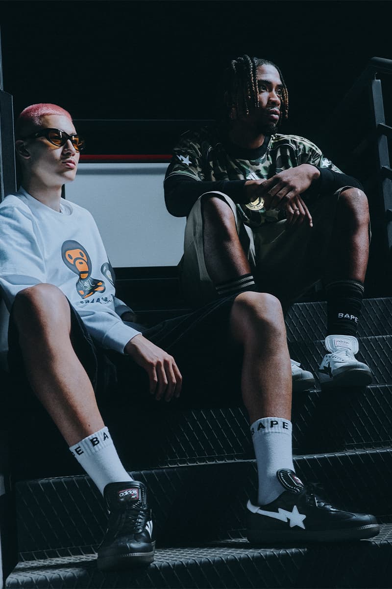 ア・ベイシング・エイプ×アディダスによるサッカーコレクションがリリース a bathing ape adidas soccer collection release info